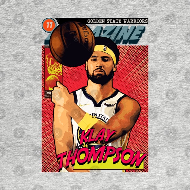 Klay Thompson - Comics Magazine Retro 90s by Puaststrol